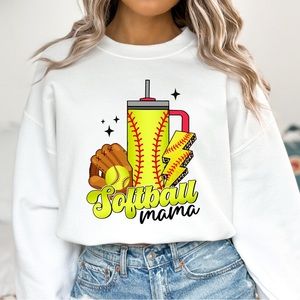 Softball mama sweatshirt